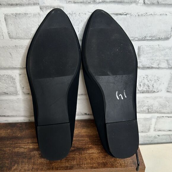 CityClassified Comfort Faux Suede Velvet Flats Wide 7.5W - Picture 6 of 8